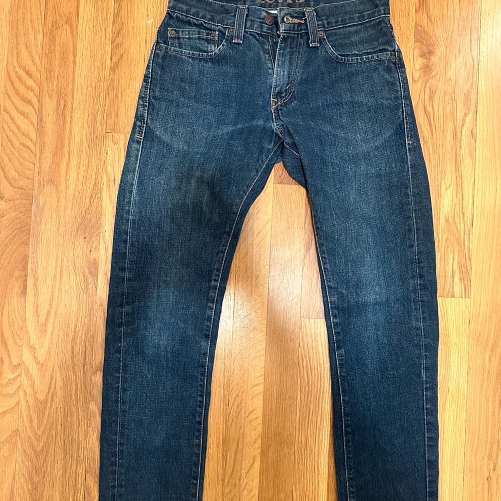 Original 511 men’s Levi’s skinny blue jeans